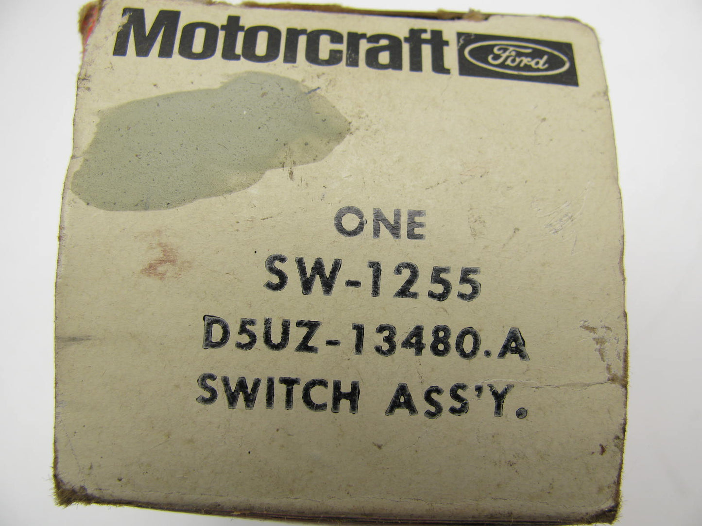 NEW GENUINE OEM Motorcraft SW-1255 Brake Stop Light Lamp Switch OE# D5UZ-13480-A