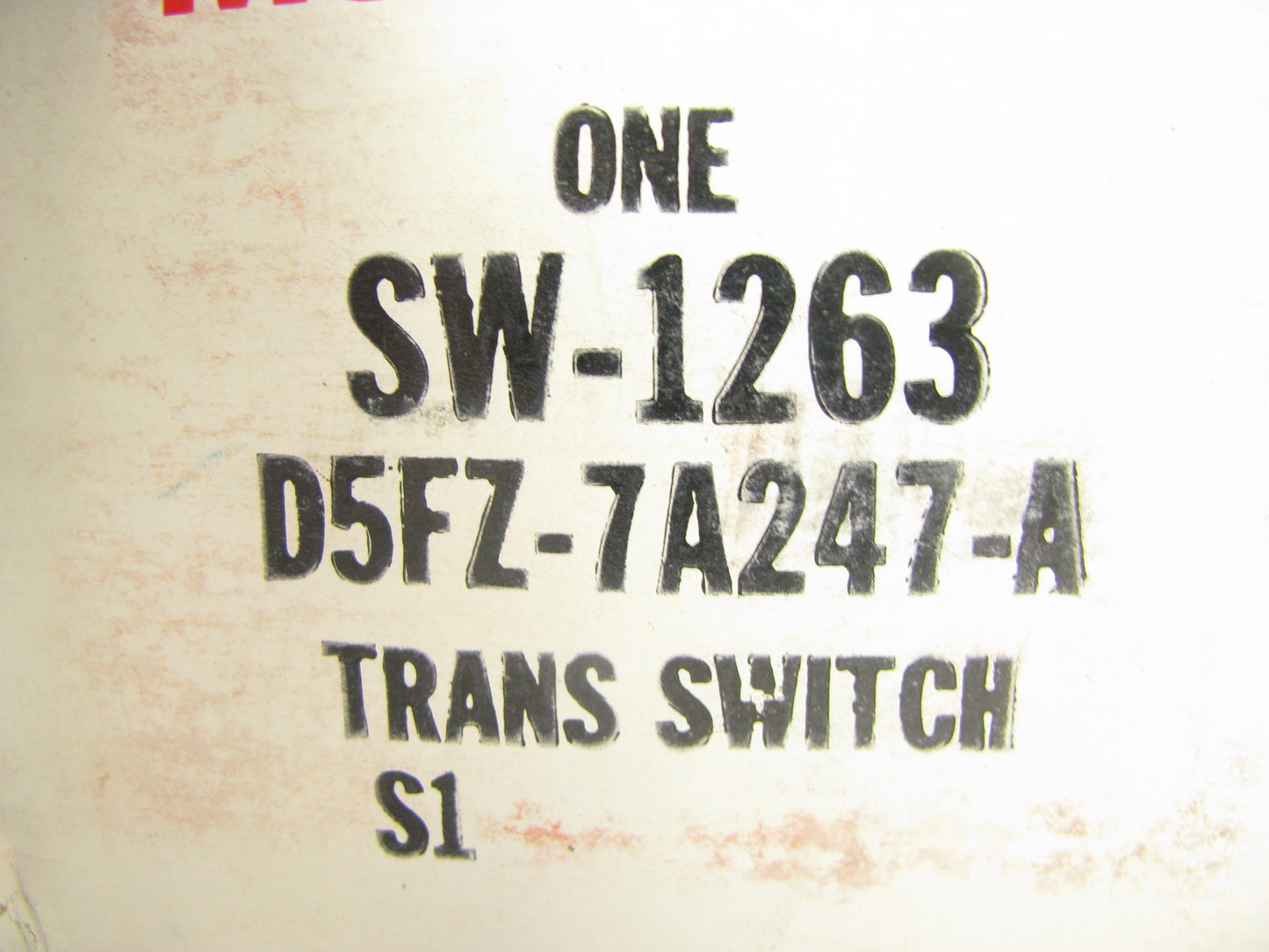 Motorcraft SW-1263 Neutral Safety Switch 1977-78 Mustang II , 1977-79 Pinto - C4