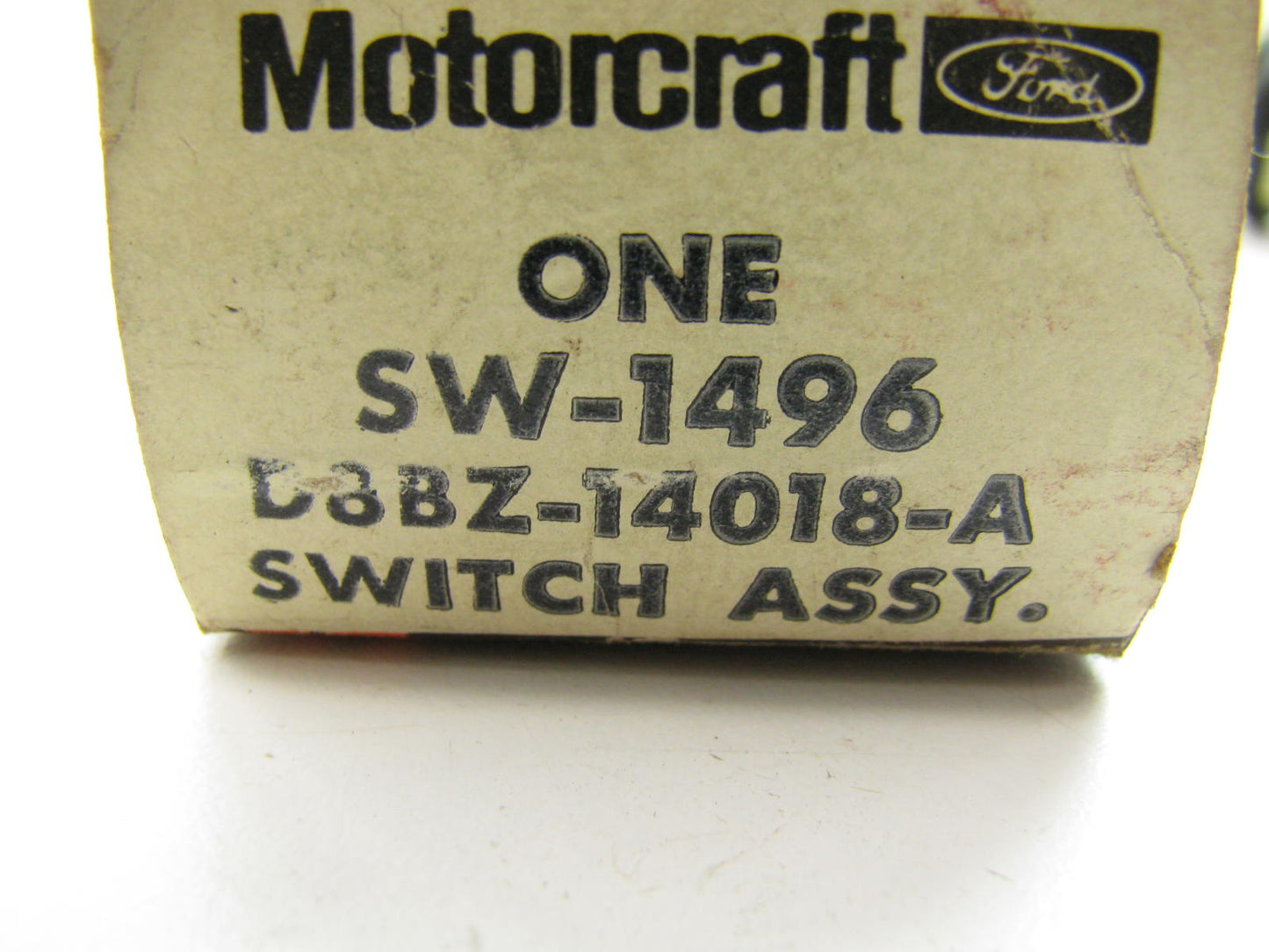 Motorcraft SW-1496 Liftgate Open Switch 1978-1982 Ford Fairmont - D8BZ-14018-A