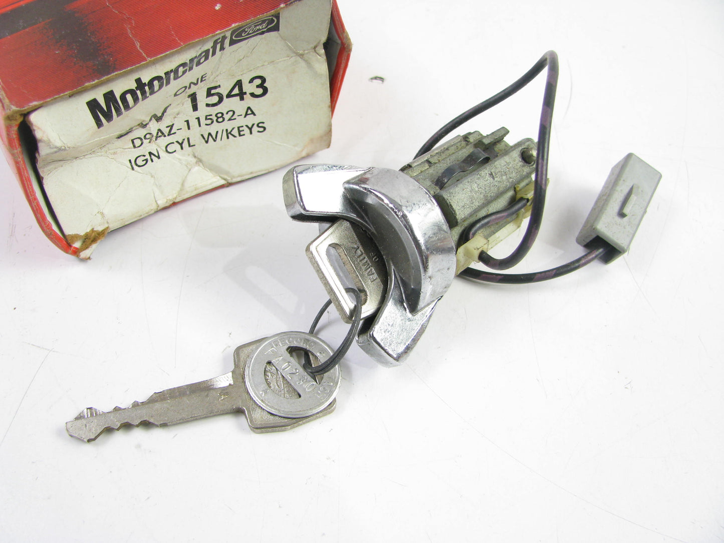 Motorcraft SW-1543 Ignition Lock Cylinder & Keys - D9AZ-11582-A