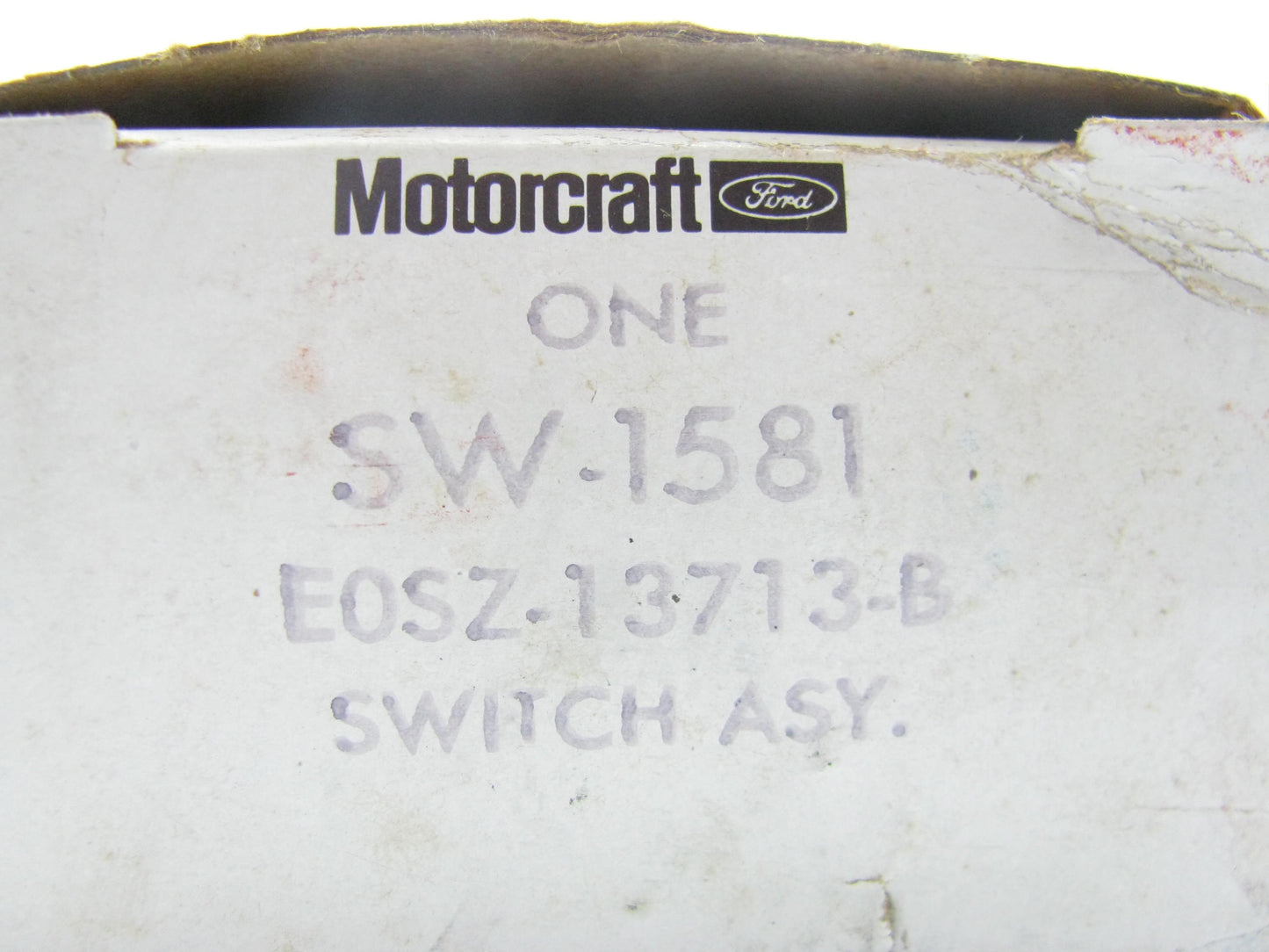 Motorcraft SW-1581 Console Floor Light Switch - E0SZ-13713-B