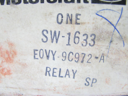 Motorcraft SW-1633 Carburetor Choke Relay 1980 Continental, Town Car, Mark