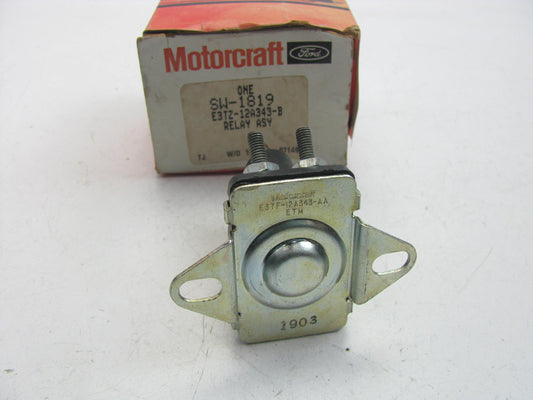 Motorcraft SW-1819 Diesel Glow Plug Relay 1983-84 Ford Ranger 2.2L DIESEL ONLY