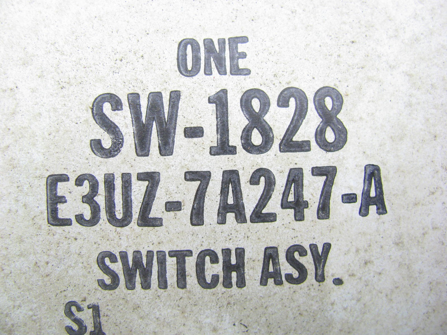 NEW GENUINE Motorcraft SW-1828 Neutral Safety Switch OEM Ford E3UZ-7A247-A