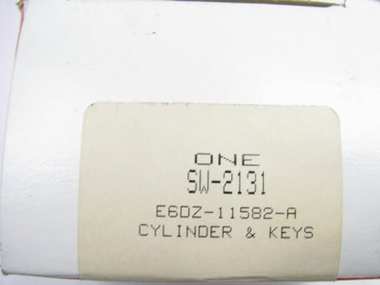 NEW GENUINE Motorcraft SW-2131 Ignition Lock Cylinder And Switch W/2 Keys