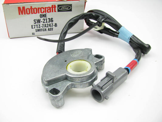 NEW GENUINE Motorcraft SW-2136 C6 Neutral Safety Switch OEM FORD E7TZ-7A247-B