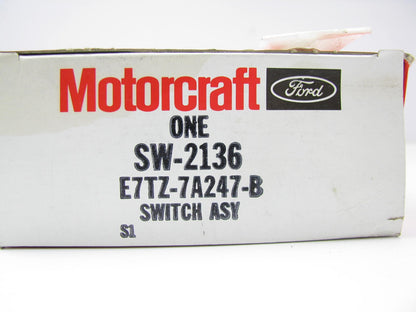 NEW GENUINE Motorcraft SW-2136 C6 Neutral Safety Switch OEM FORD E7TZ-7A247-B