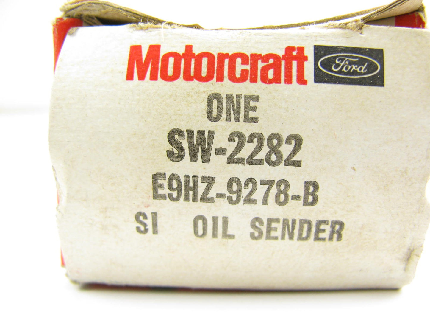 NEW GENUINE Motorcraft SW-2282 Engine Oil Pressure Sender For Light E9HZ-9278-B