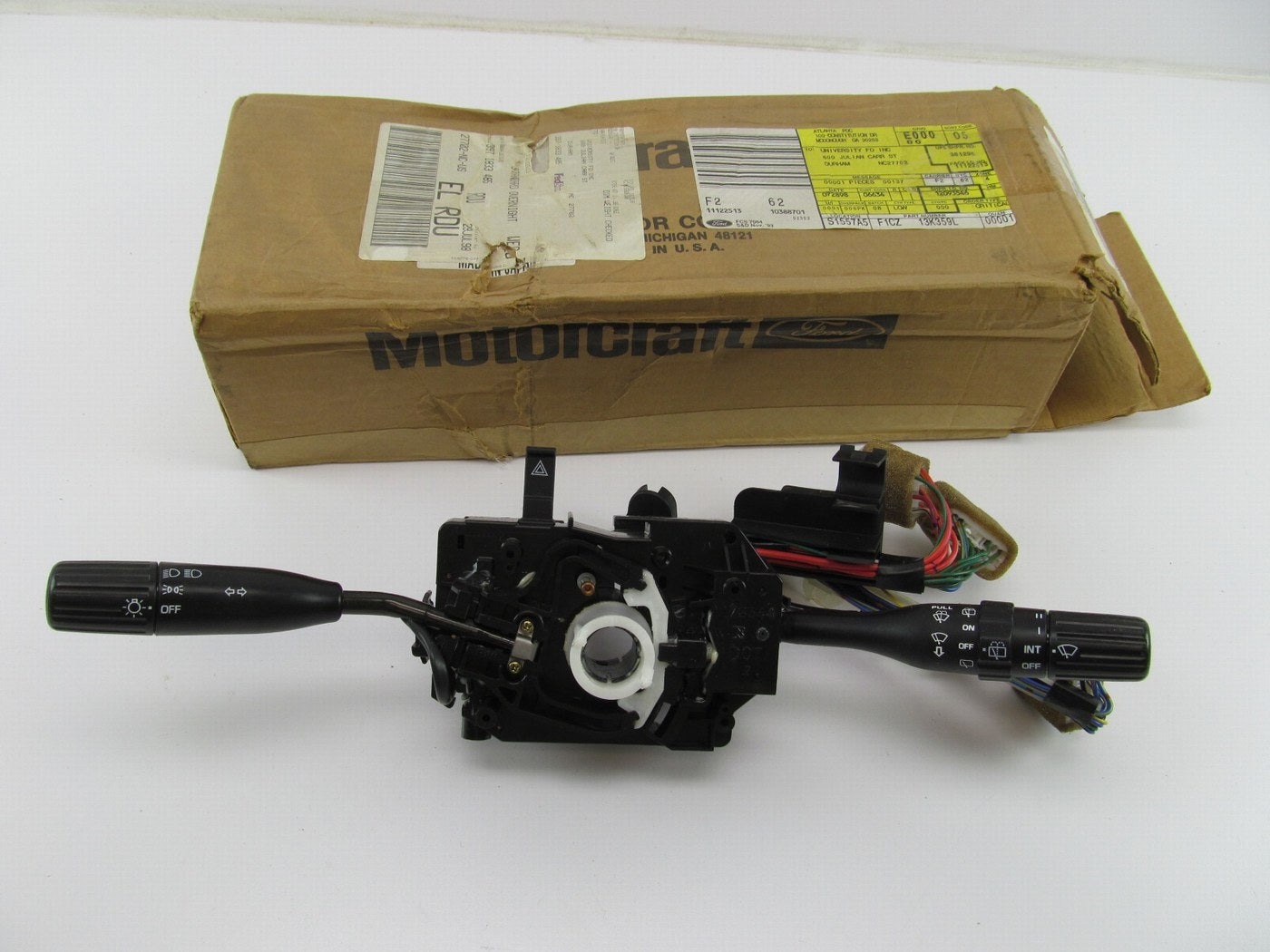 NEW Motorcraft Headlight Turn Signal Wiper / Washer Switch - 91-93 Escort WAGON