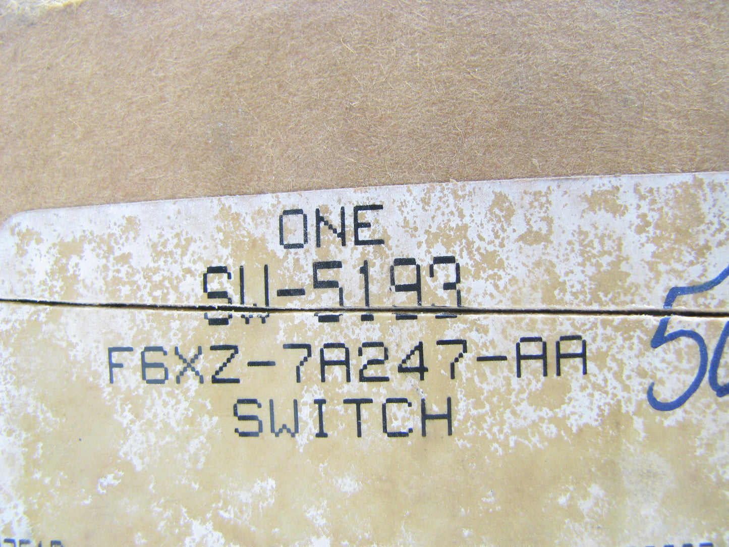 Motorcraft SW-5193 Neutral Safety Switch OEM F6XZ-7A247-AA