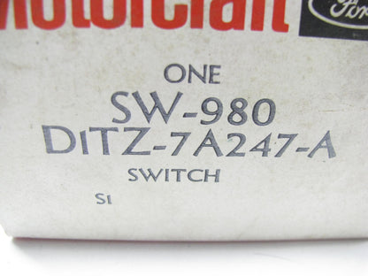 Motorcraft SW-980 Neutral Safety Switch 1970-1978 Ford F600 B600 F700 C6 330-V8