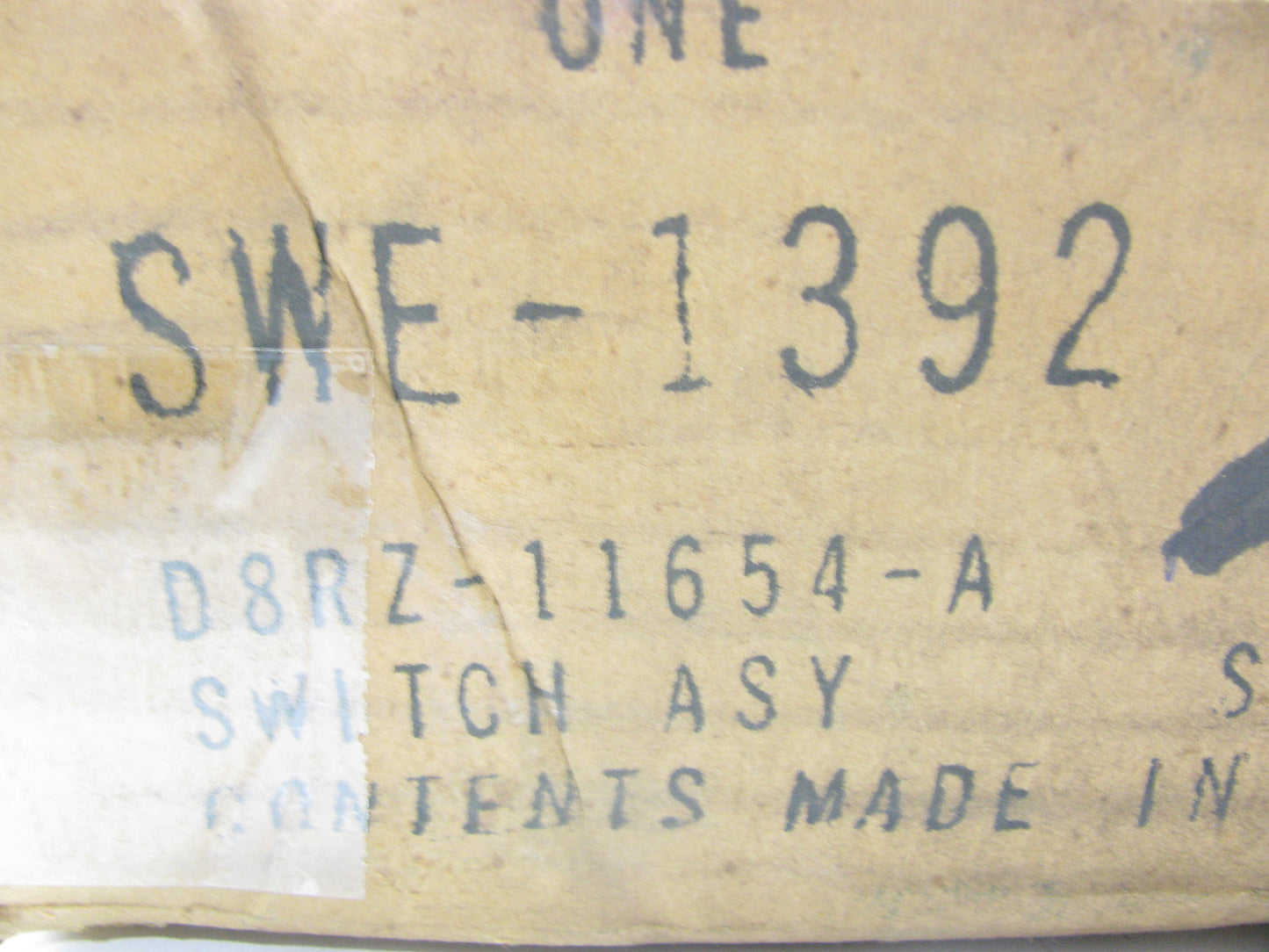 Headlight Switch-Headlamp Switch Motorcraft SWE-1392 For 78-80 Ford Fiesta