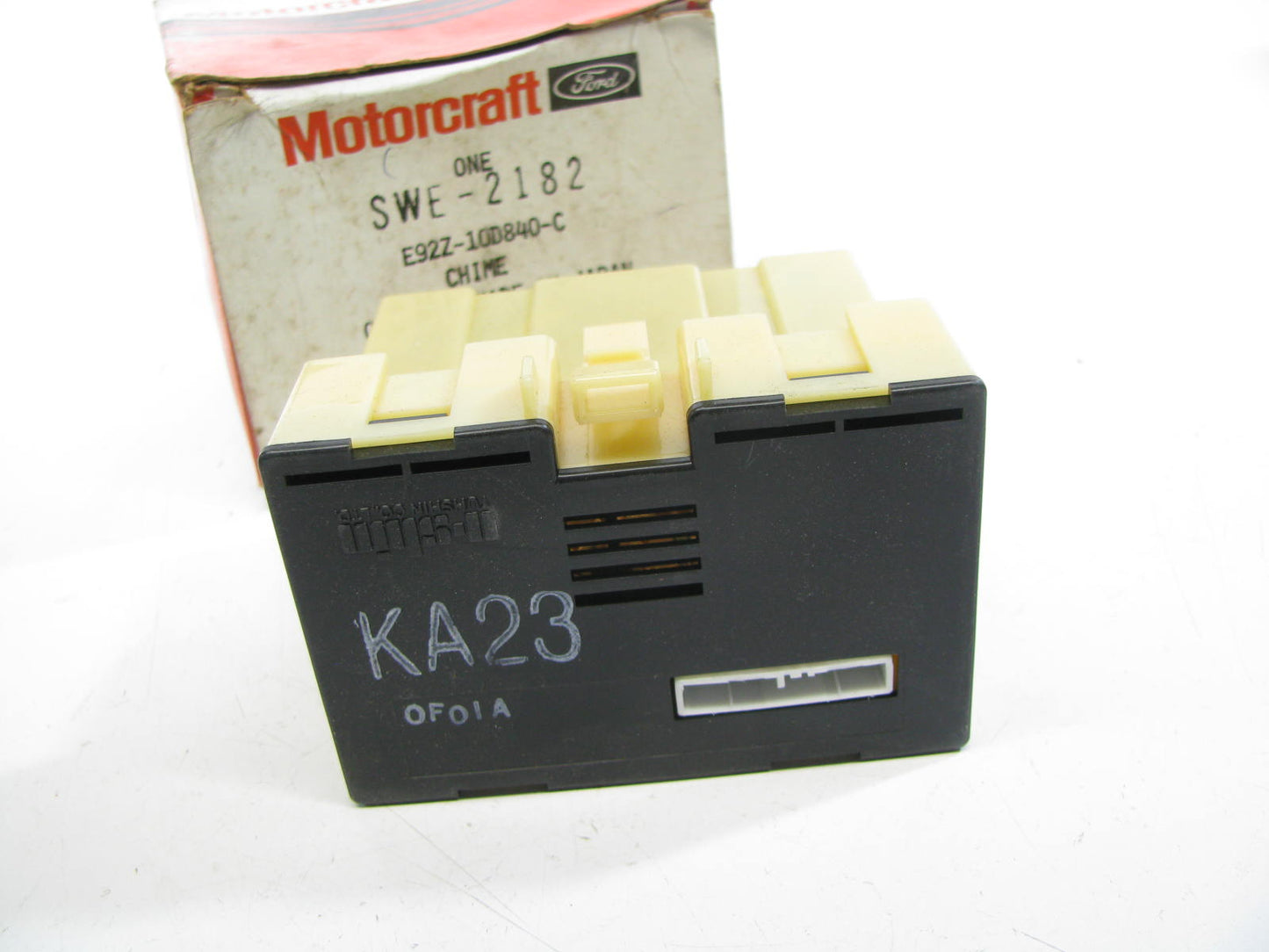 Motorcraft SWE-2182 Seat Belt Warning Chime For 1989 Ford Probe W/ AC