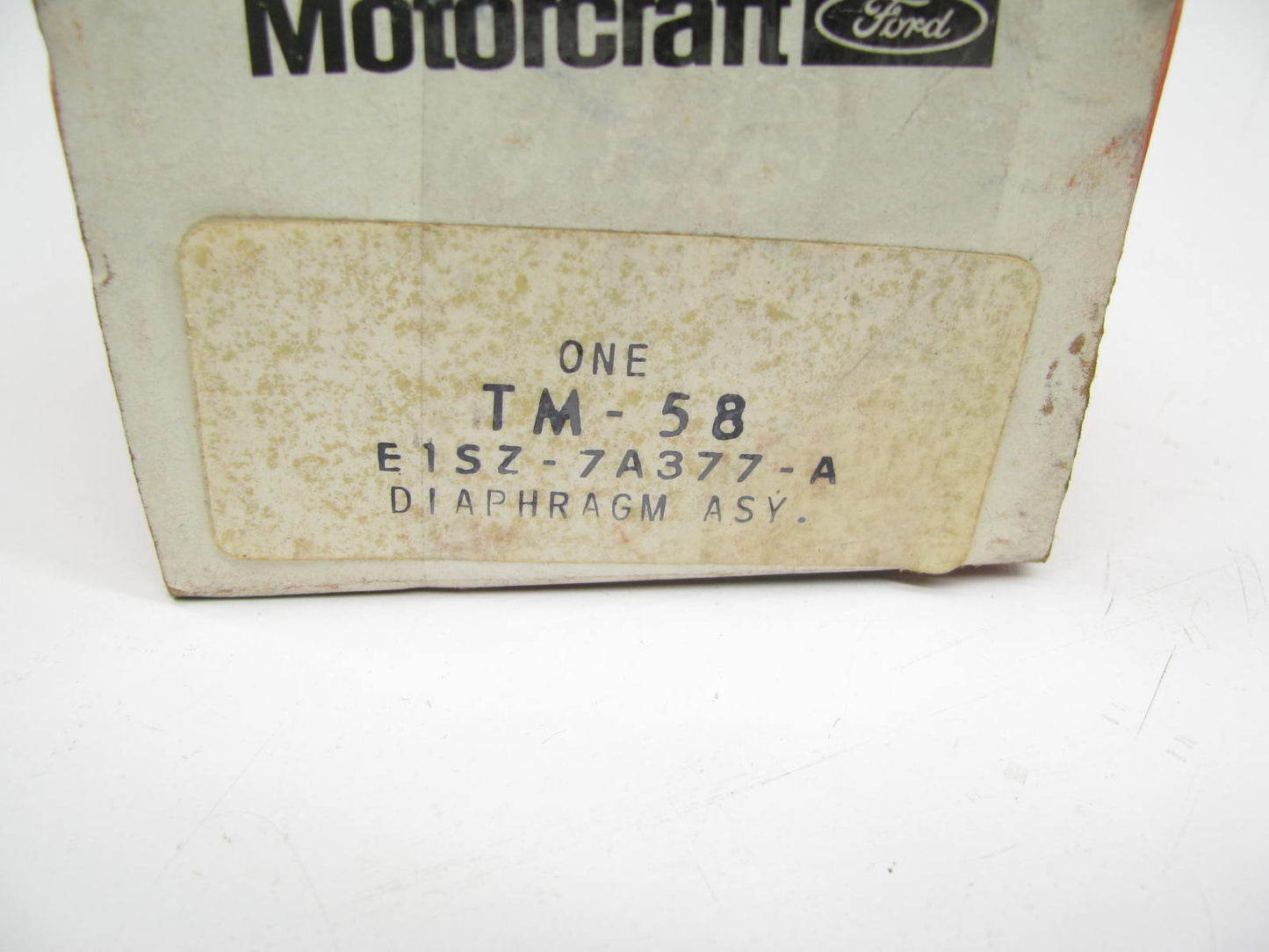 Motorcraft TM-58 Automatic Transmission Modulator Valve - E1SZ-7A377-A