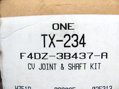 NEW GENUINE OEM FORD F4DZ-3B437-A Front Left CV Axle Motorcraft TX234