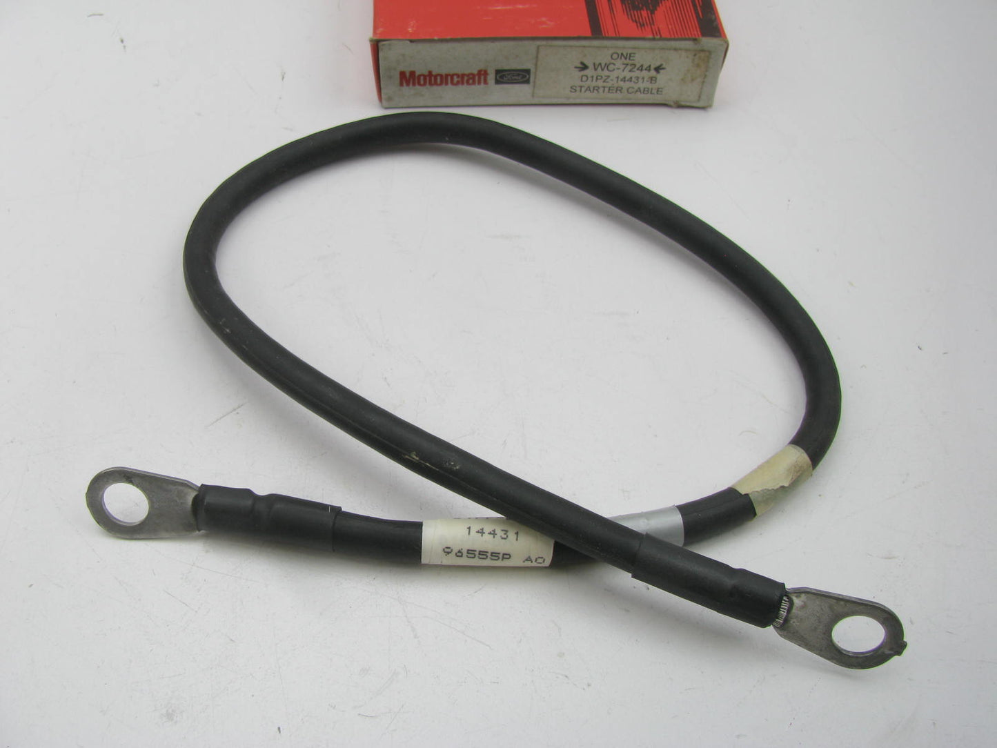 Motorcraft WC-7244 Battery Cable - 24'', 4 Gauge D1PZ-14431-B,