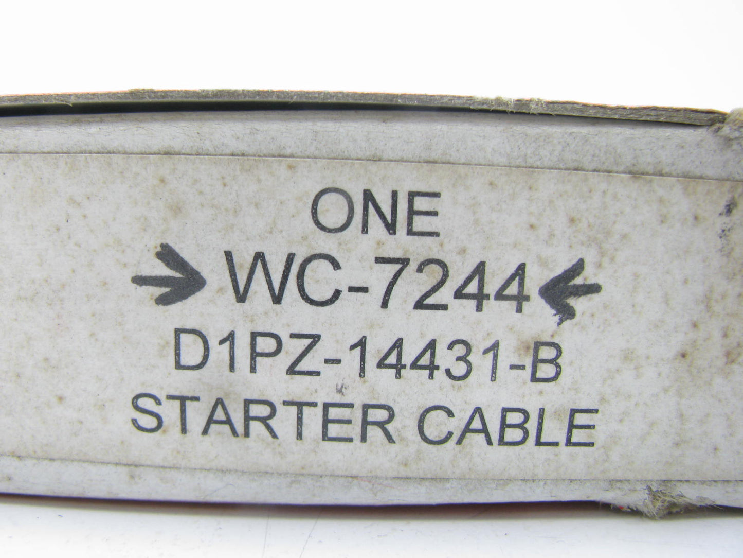 Motorcraft WC-7244 Battery Cable - 24'', 4 Gauge D1PZ-14431-B,