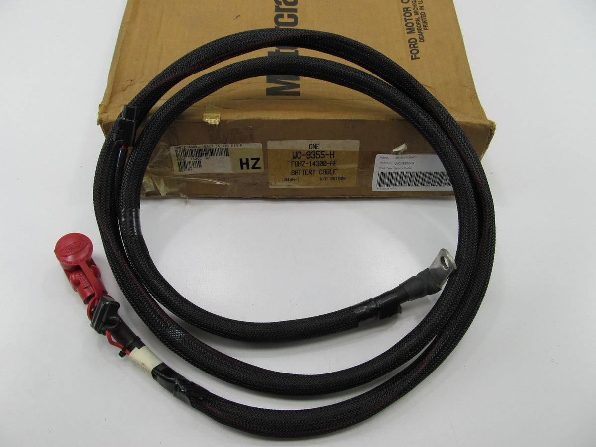 NOS Motorcraft WC9355 8.5 Feet Positive HD Battery Cable (Battery To Starter)