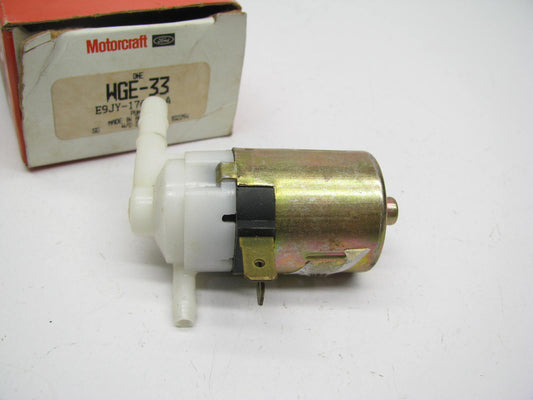 NEW GENUINE OEM Motorcraft WGE-33 Windshield Washer Pump E9JY-17664-A