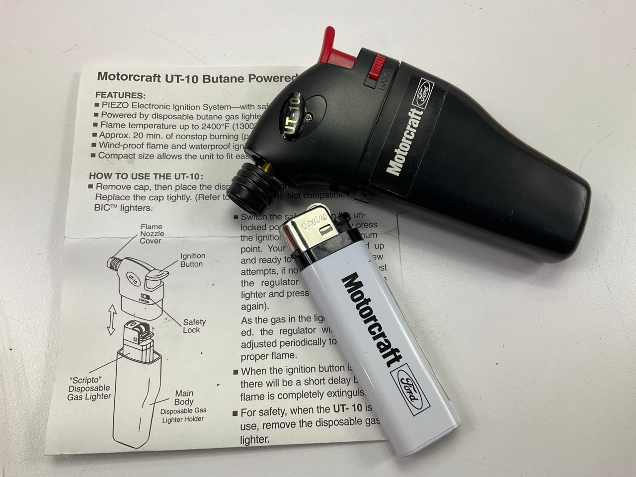 NOS Motorcraft Pro Wire Wiring Harness Repair Took Kit W/ Heat Shrink Connectors