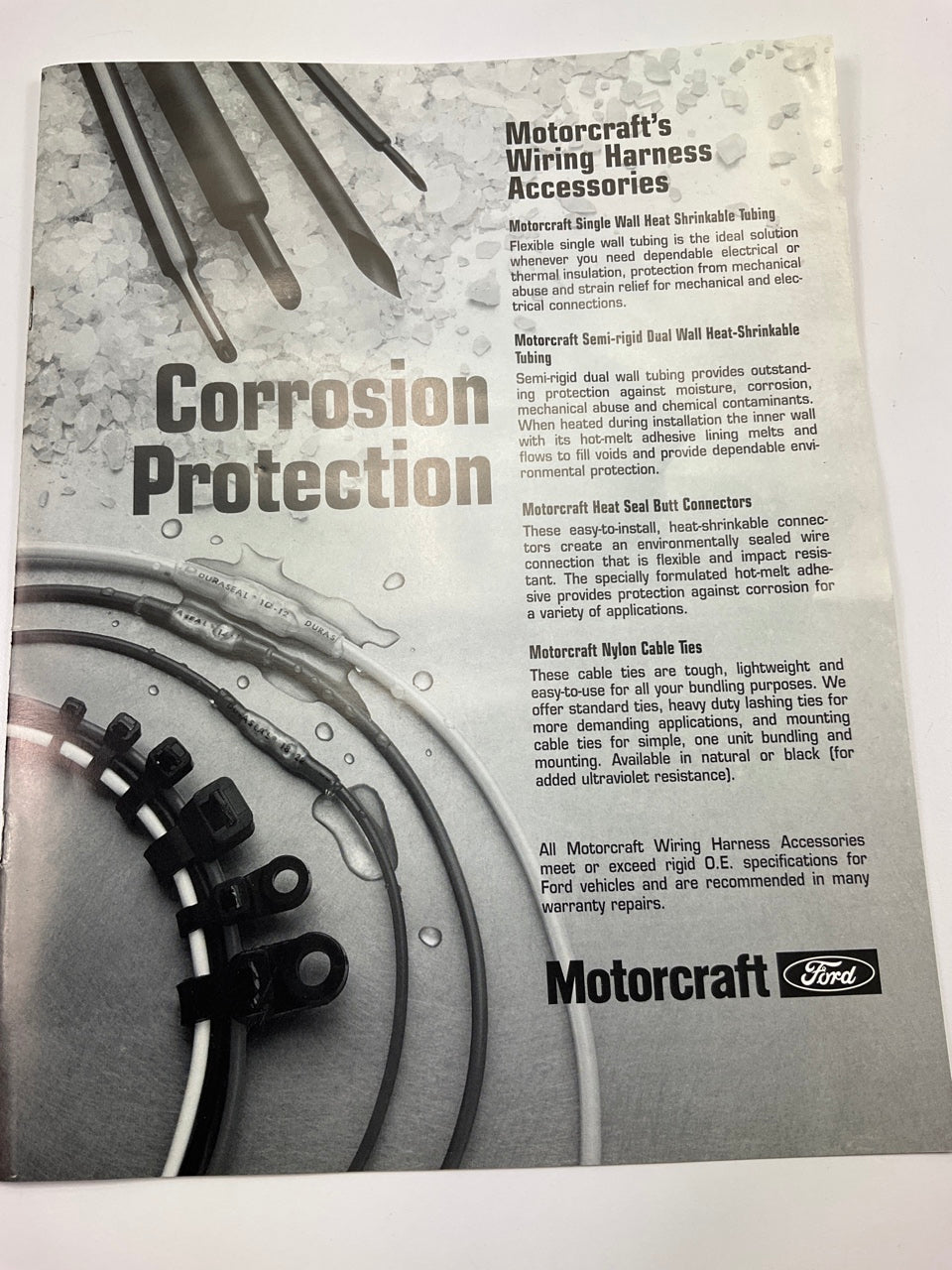NOS Motorcraft Pro Wire Wiring Harness Repair Took Kit W/ Heat Shrink Connectors
