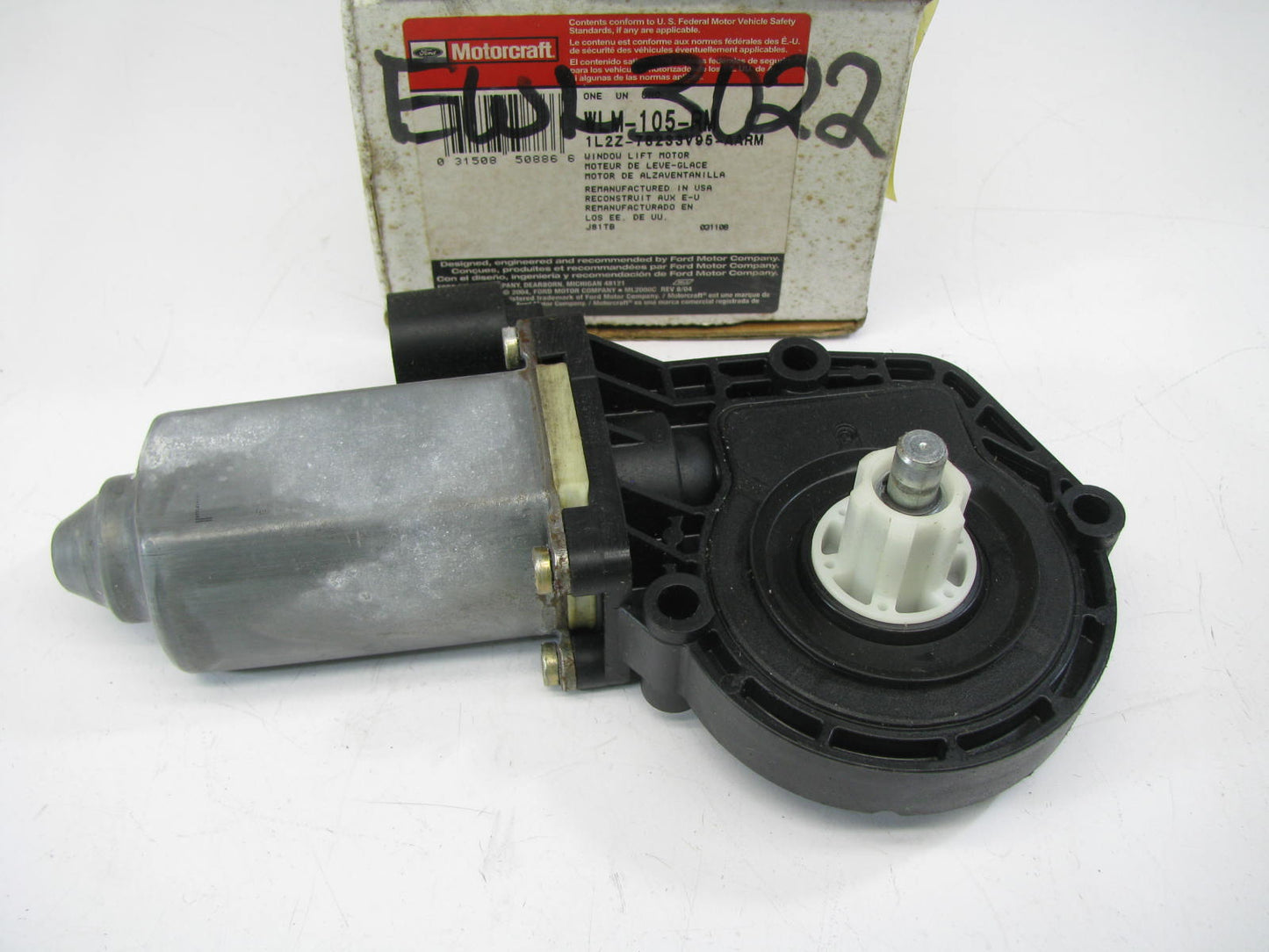 Motorcraft WLM-105-RM Reman Power Window Motor - Front Left