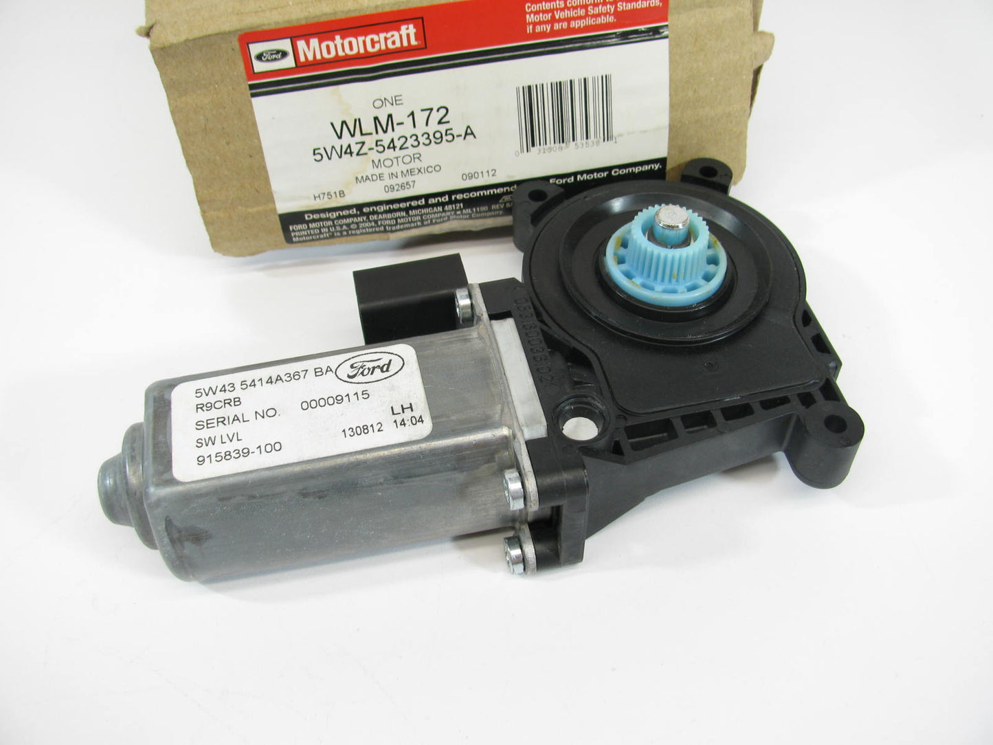 Motorcraft WLM-172 Rear Left Power Window Motor For 2000-2006 Lincoln LS