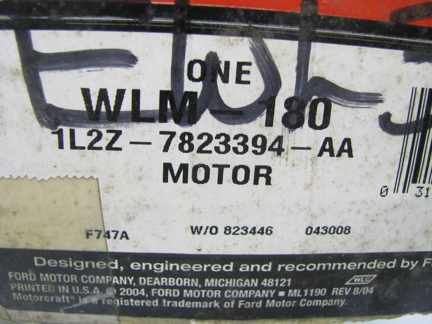 Motorcraft WLM-180 Power Window Motor - Front Right
