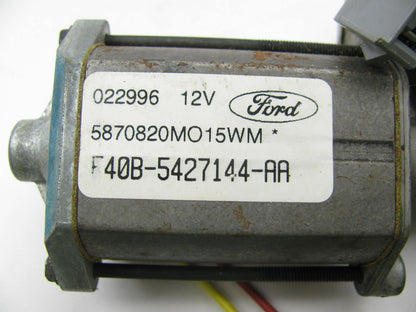 Motorcraft WLM-39-RM Reman Rear Right Power Window Motor 1988-1994 Continental
