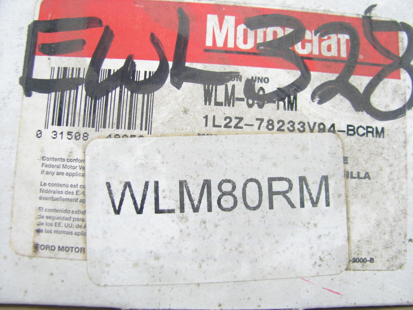 REMAN OEM Motorcraft WLM-80RM Front Left Power Window Motor 1995-02 Continental