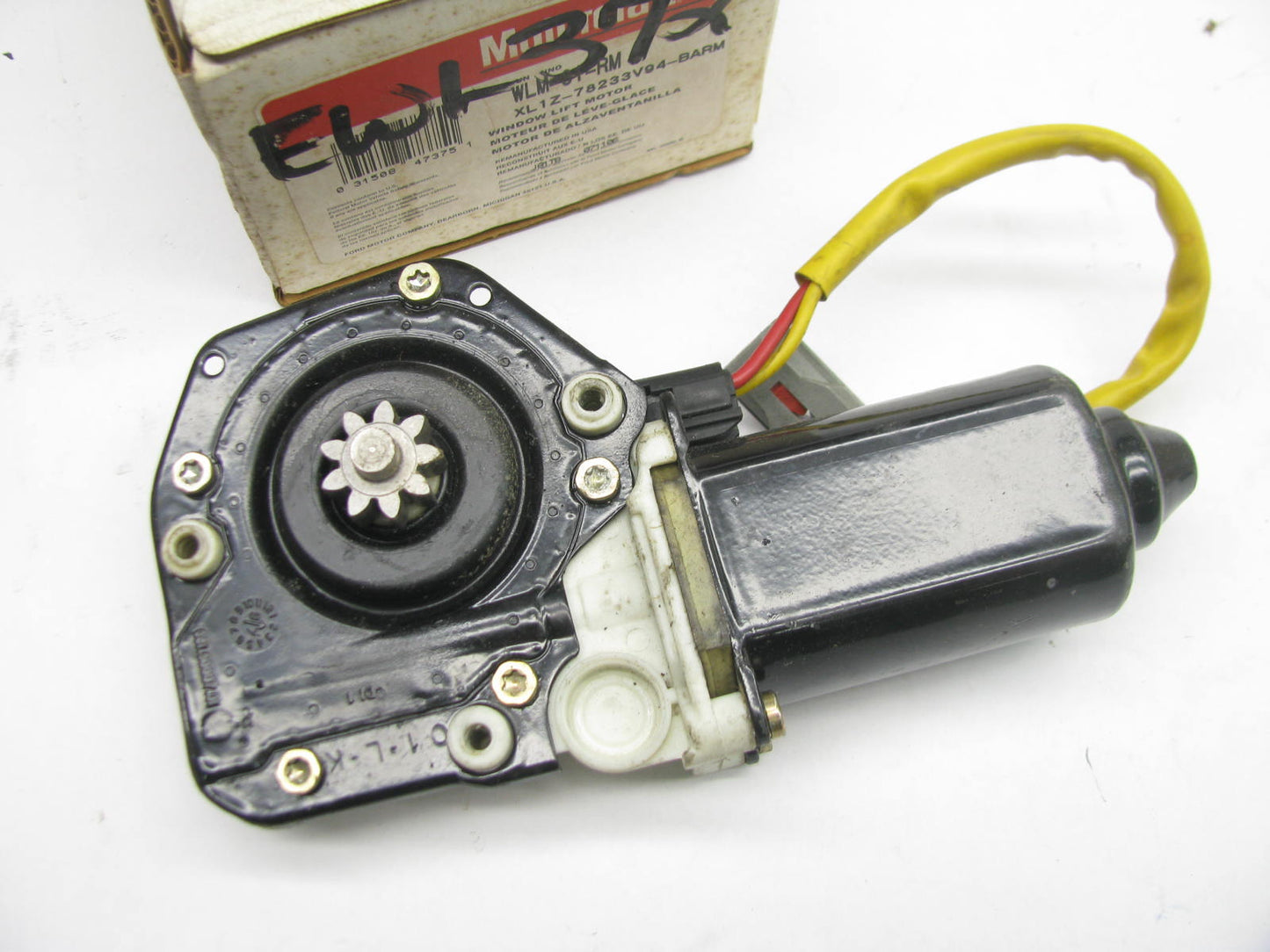 Motorcraft WLM31RM Reman Power Window Motor - Rear Left / Front Right