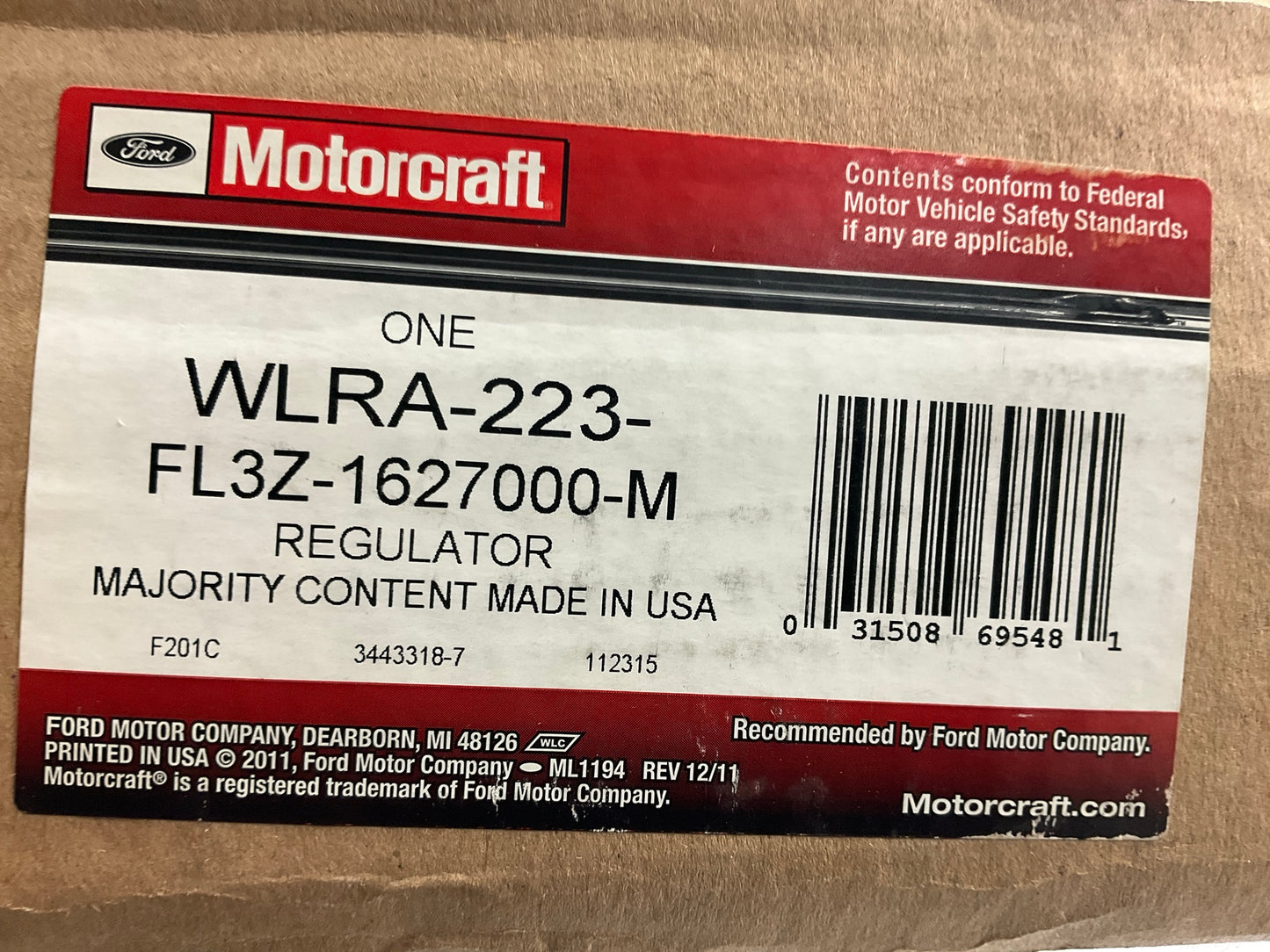 Motorcraft WLRA223 Rear Right Power Window Motor Crew Cab 2015-20 Ford F-150