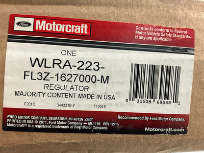 Motorcraft WLRA223 Rear Right Power Window Motor Crew Cab 2015-20 Ford F-150