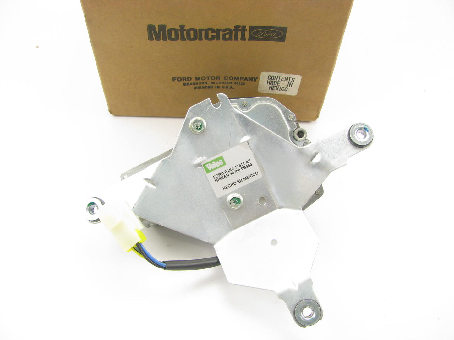 Motorcraft WM-451 REAR Window Wiper Motor 1993 Mercury Villager - F3XY-17508-A