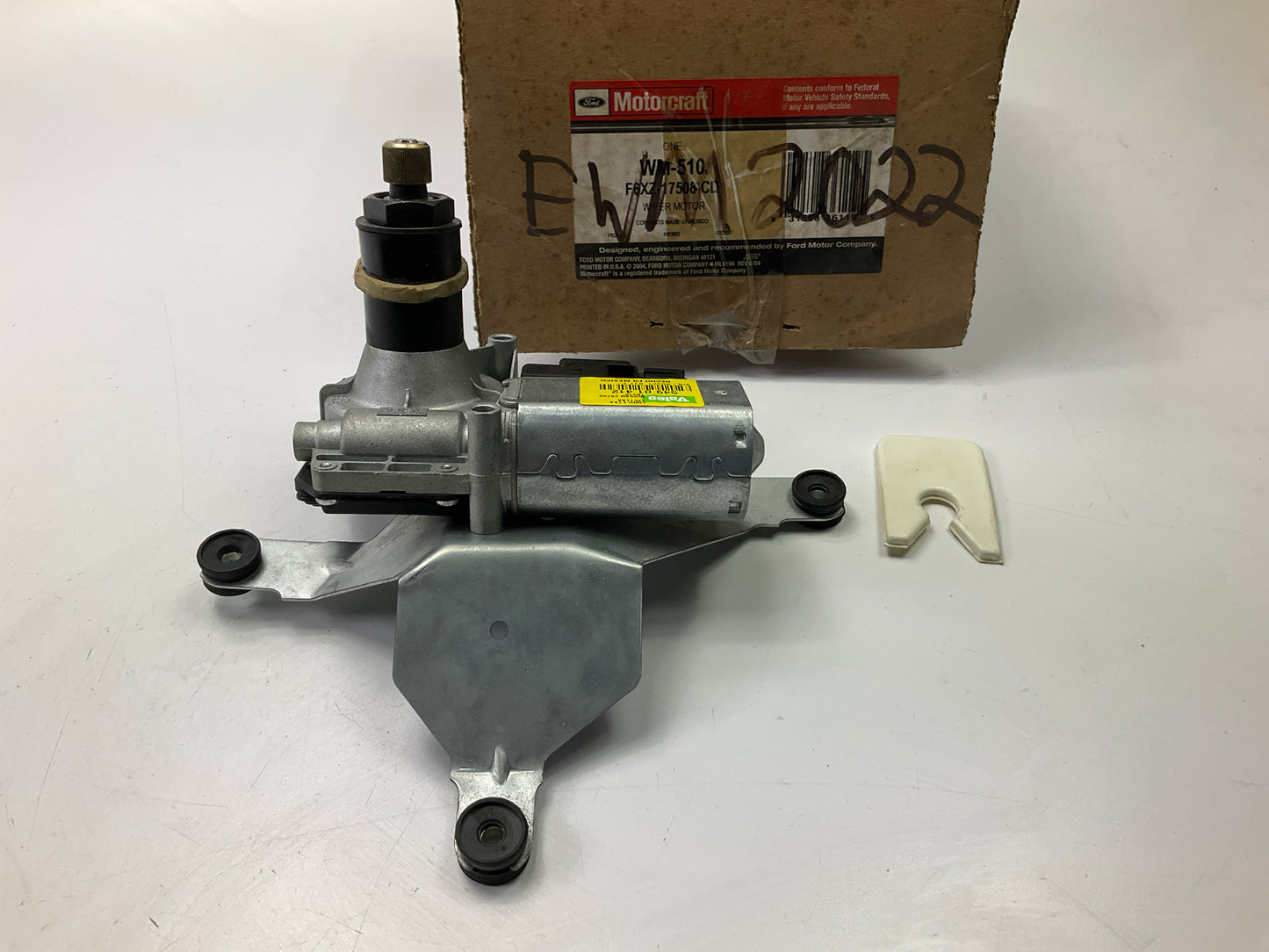 REMAN. Motorcraft WM-510 REAR Wiper Motor for 1996-1998 Mercury Villager, Quest