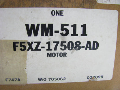 Motorcraft WM-511 Rear Back Glass Wiper Motor For 1995-1998 Villager, Quest