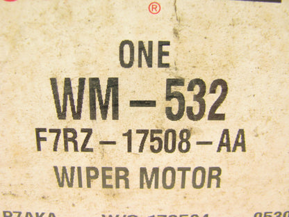 NEW Motorcraft WM532 Windshield Wiper Motor OEM 1995-1997 Ford Contour, Mystique