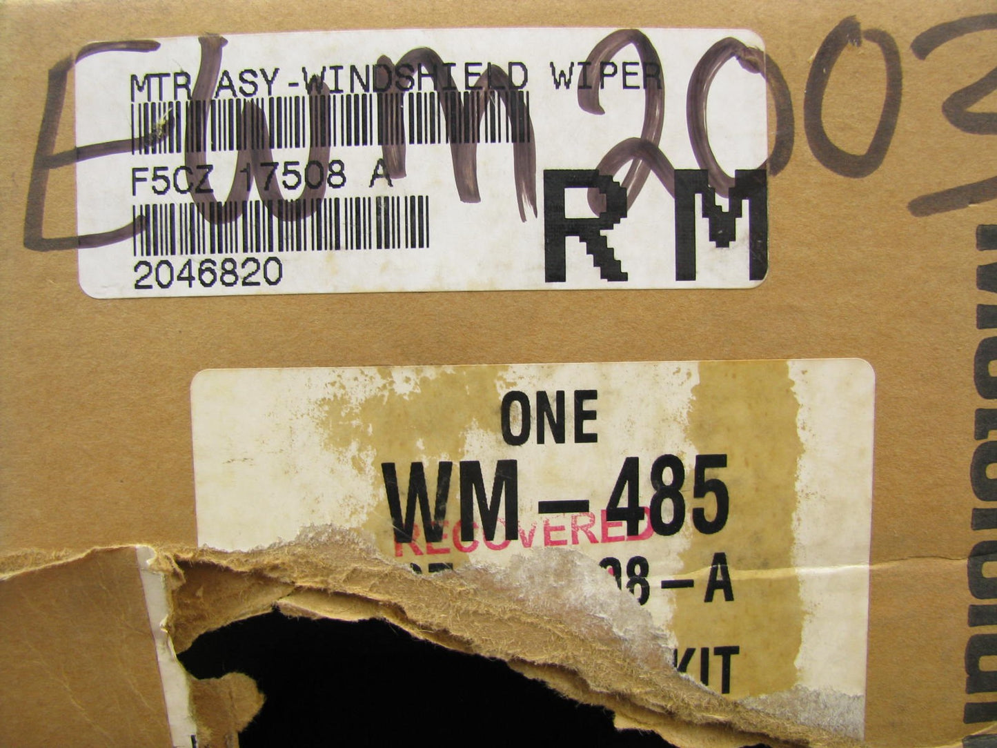 New Genuine OEM Motorcraft FRONT Windshield Wiper Motor WM485 F5CU-17504-AB
