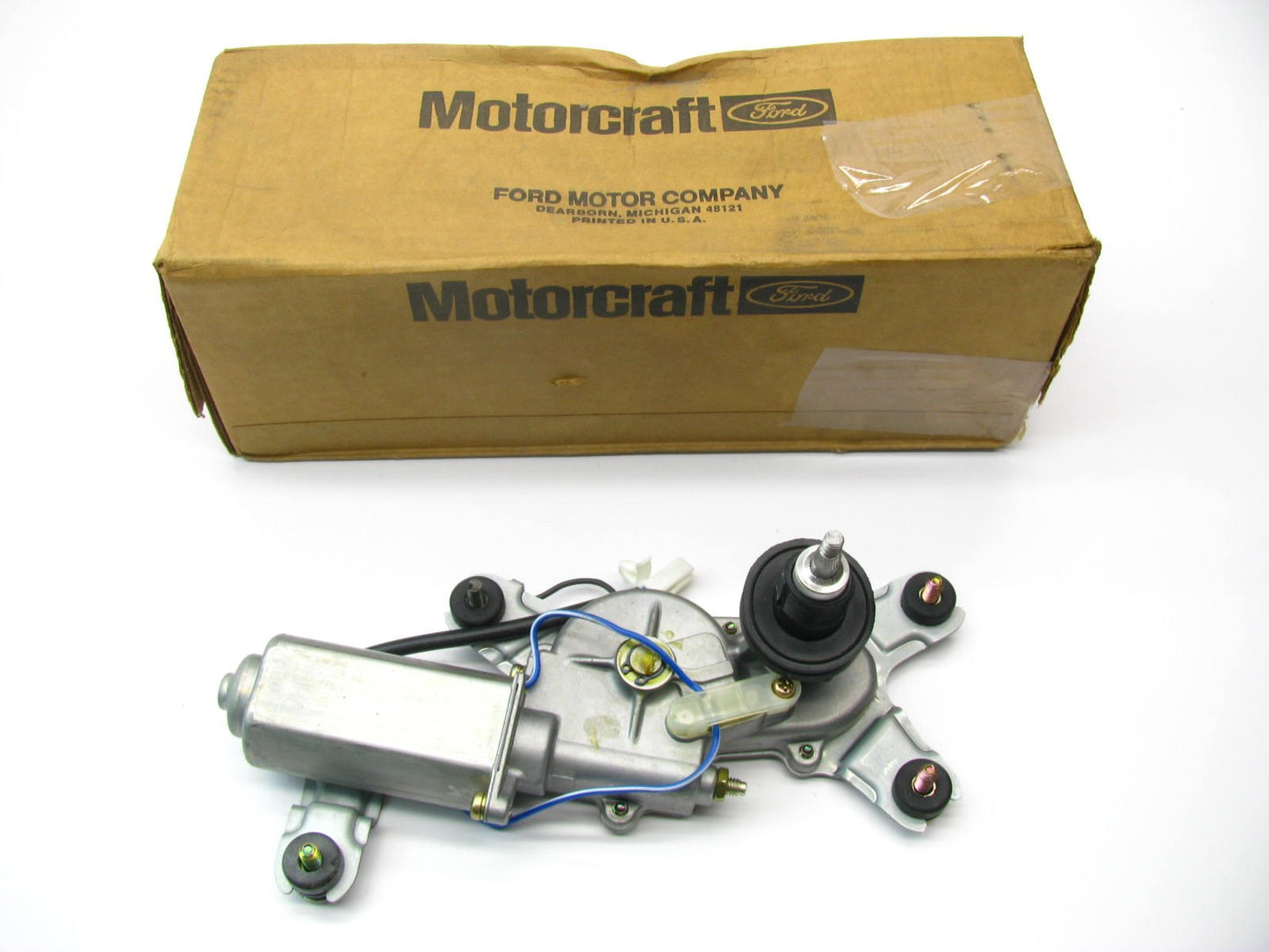 NEW - OEM Motorcraft WME-429 Rear Back Glass Window Wiper Motor 89-92 Probe