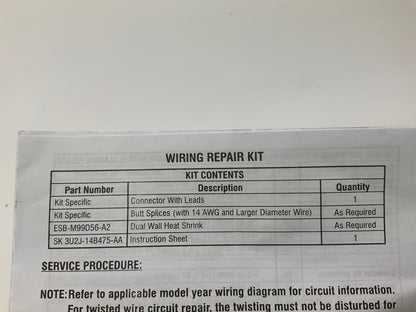 Motorcraft WPT-1306 Ambient Air Temperature Sensor Connector