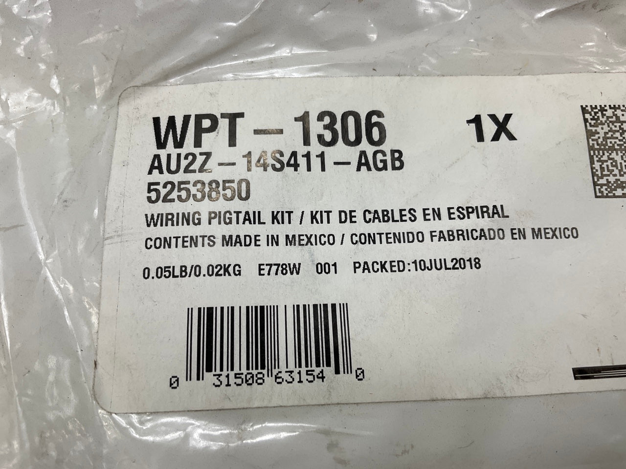 Motorcraft WPT-1306 Ambient Air Temperature Sensor Connector