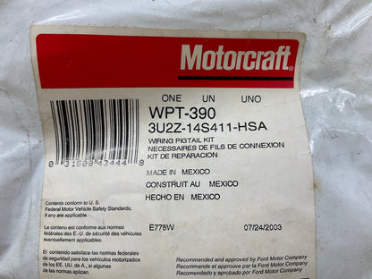 Motorcraft WPT-390 Ignition Knock (Detonation) Sensor Connector - 4-wire