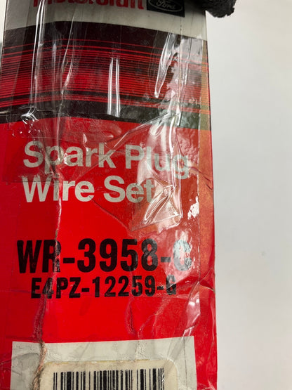 Motorcraft WR-3958-C Ignition Spark Plug Wire Set OEM Ford E4PZ-12259-G