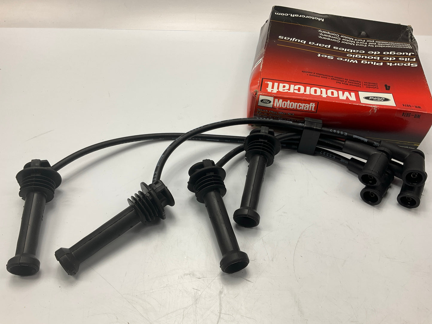 Motorcraft WR-5974 Ignition Spark Plug Wire Set For 2000-2006 Ford 2.0L DOHC