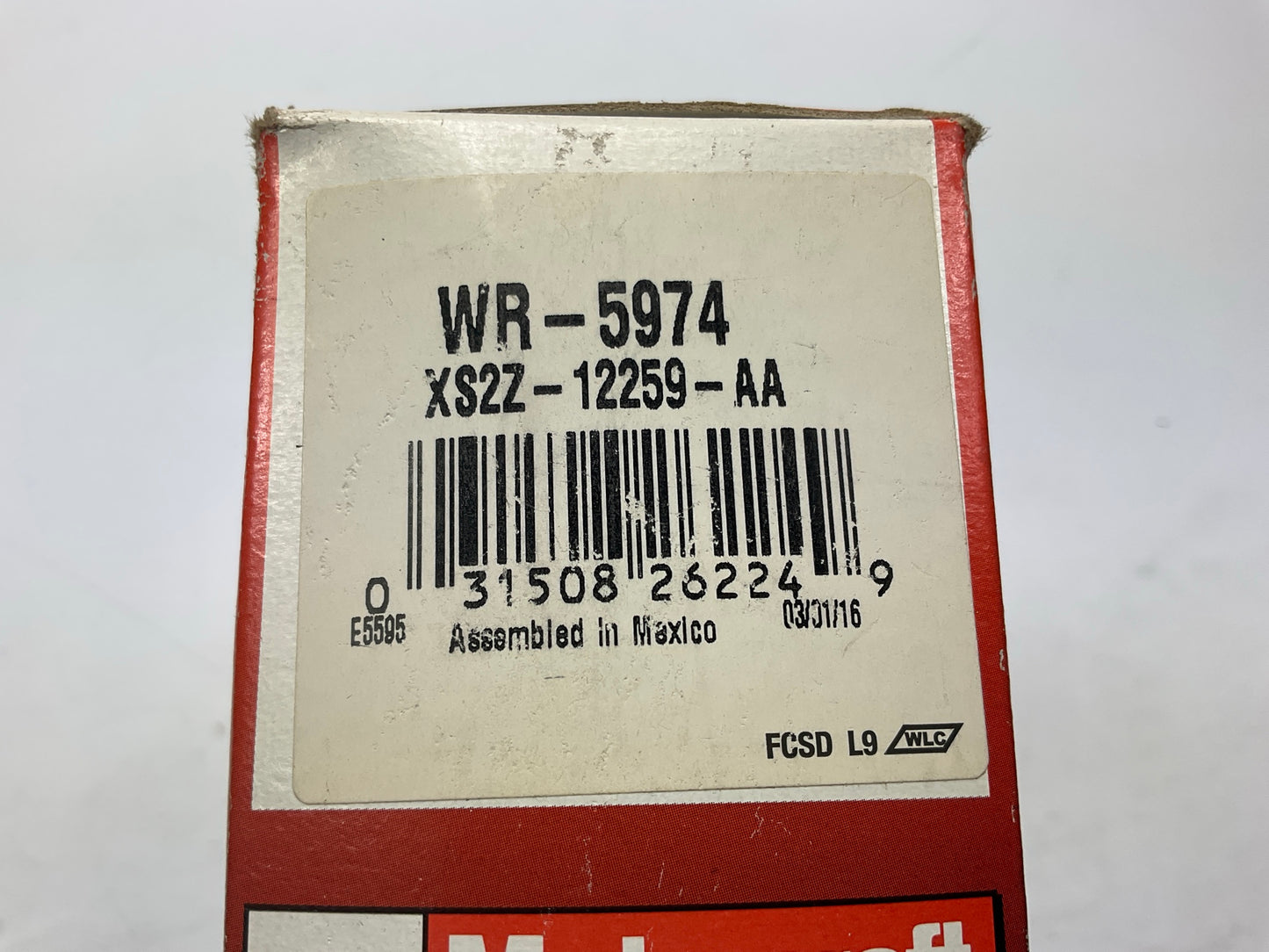 Motorcraft WR-5974 Ignition Spark Plug Wire Set For 2000-2006 Ford 2.0L DOHC