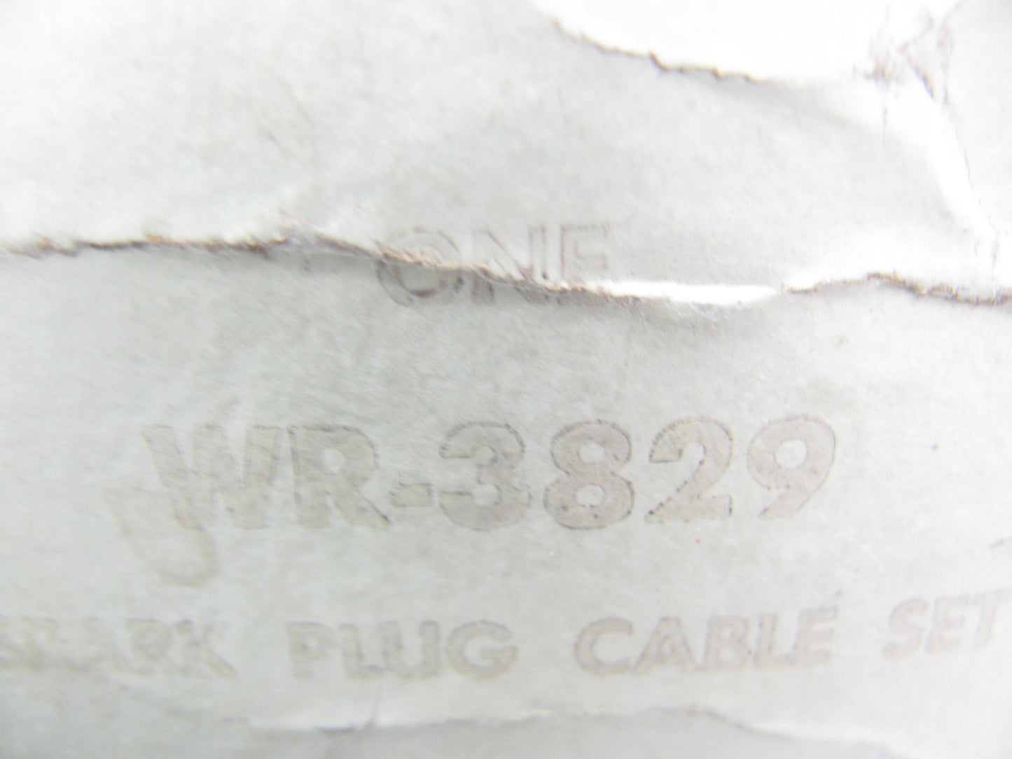 Motorcraft WR3829 Ignition Spark Plug Wire Set Chevrolet 283 307 327 350 400-V8
