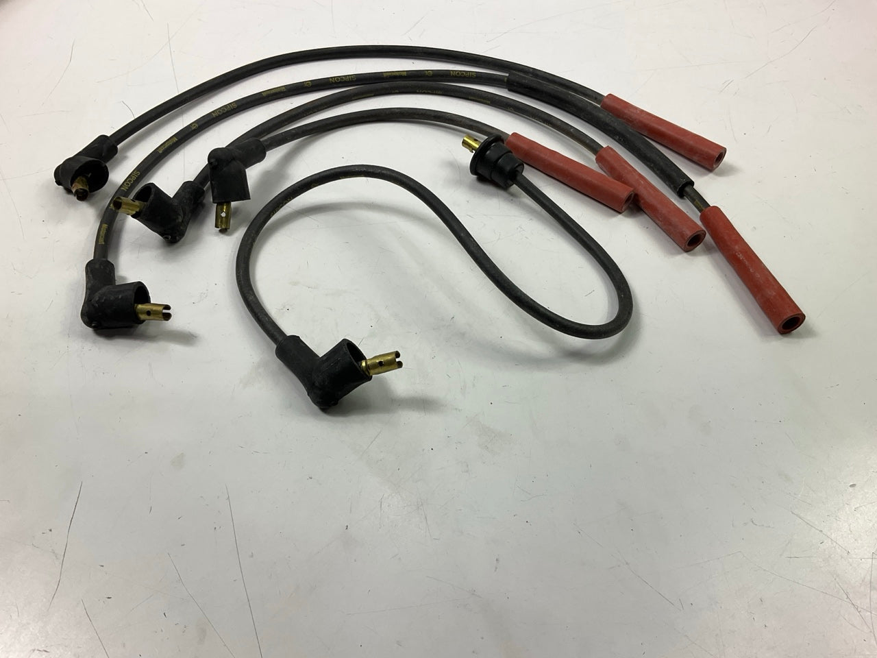 NOS OEM Motorcraft WR3841AR Ignition Spark Plug Wire Set - 1972-82 Ford Courier