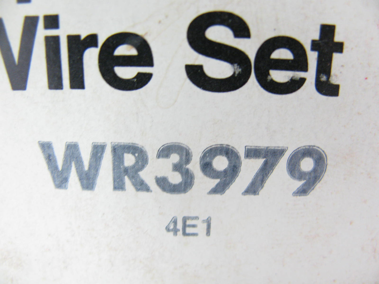 Motorcraft WR3979 Ignition Spark Plug Wire Set 1972-1985 Mazda 1.3L 1.5L 1.6L-L4
