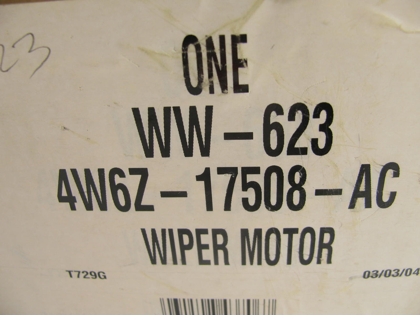 NEW Motorcraft WW-623 Windshield Wiper Motor W/ Linkage 4W6Z-17508-AC