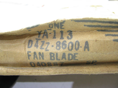 NOS Motorcraft YA-113 Engine Cooling METAL Fan Blade OEM Ford D4ZZ-8600-A